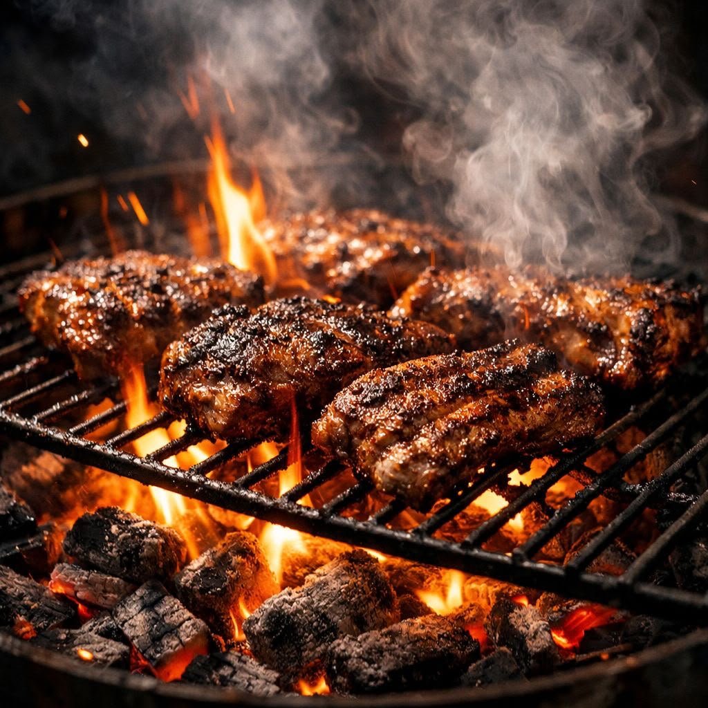 Cuisine au feu de bois